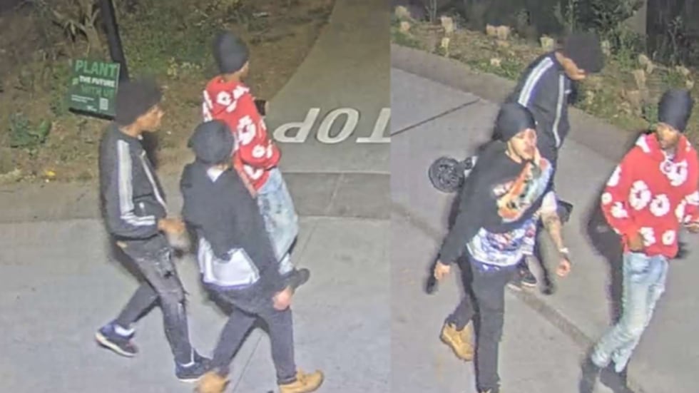 Atlanta police believe the three people of interest pictured above could have valuable...