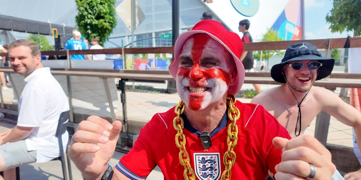 England fans breathe sigh of relief after late escape vs. Congo
