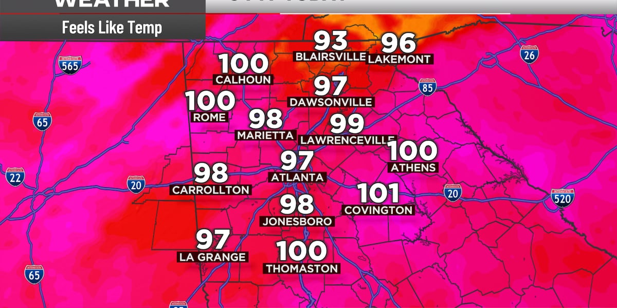 Heat, humidity to hold through Labor Day weekend
