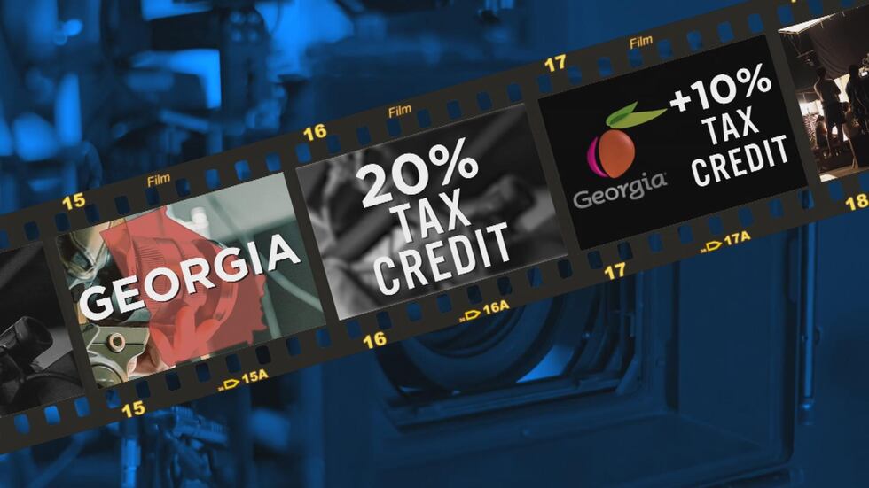 The tax credit for Georgia productions is 20% with an extra 10% if the film includes the “Made...
