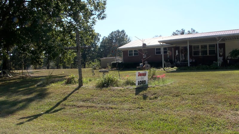 The incident happened at a home on County Road 176 in Union County, Mississippi.