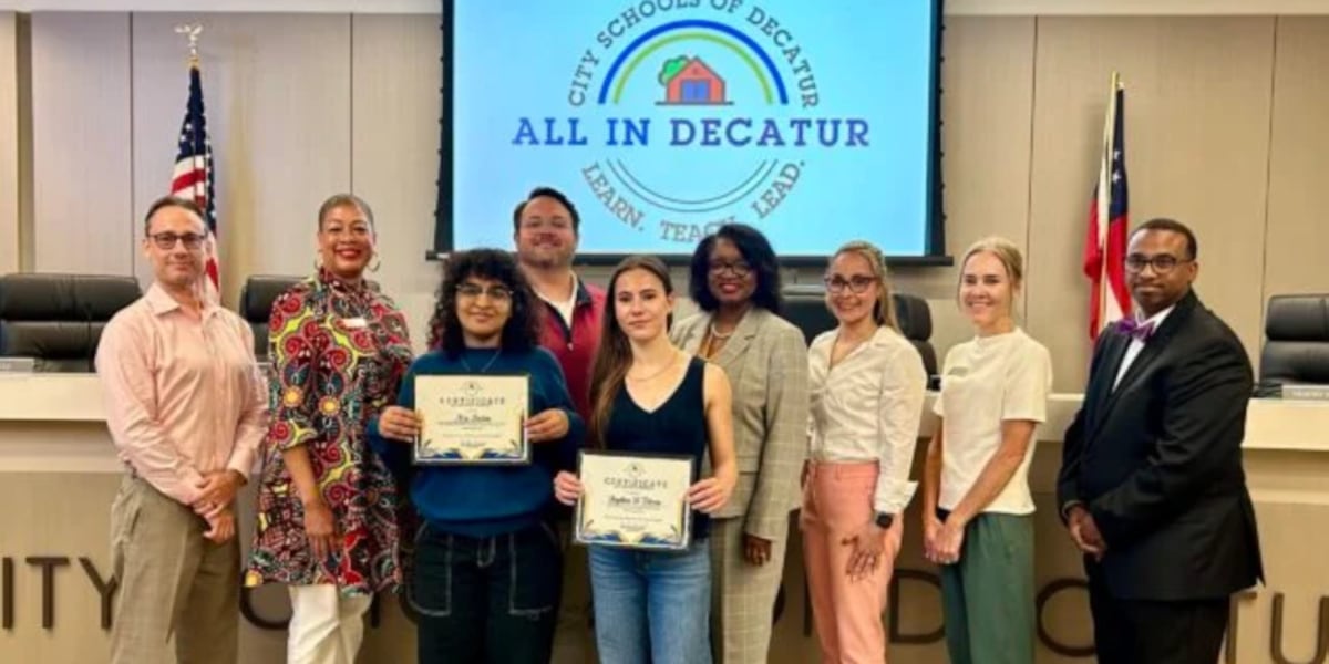 First-ever student sworn in as member of Decatur school board