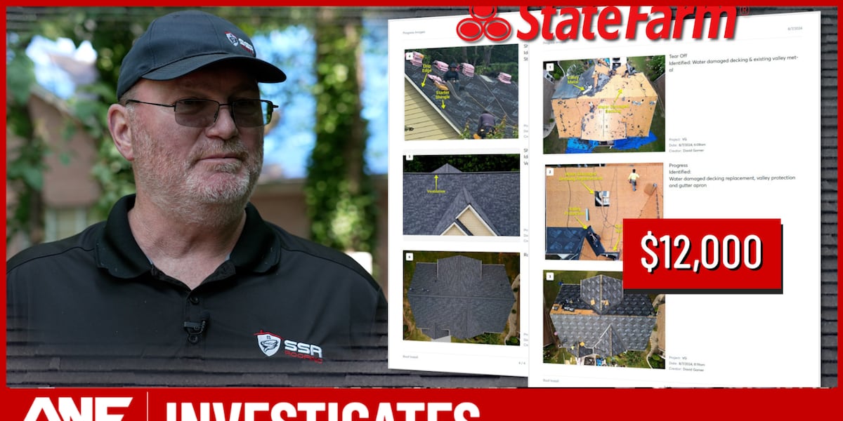 Metro Atlanta roofer loses $12k after State Farm approves replacement, doesn’t pay