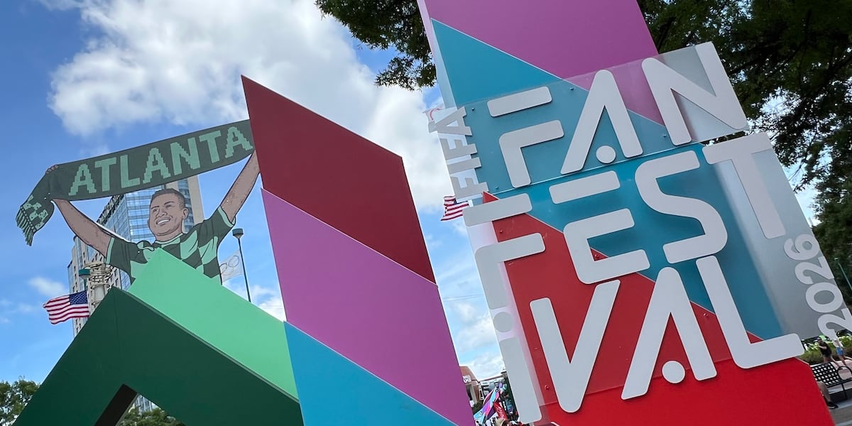 FIFA Fan Festival open in Downtown Atlanta today