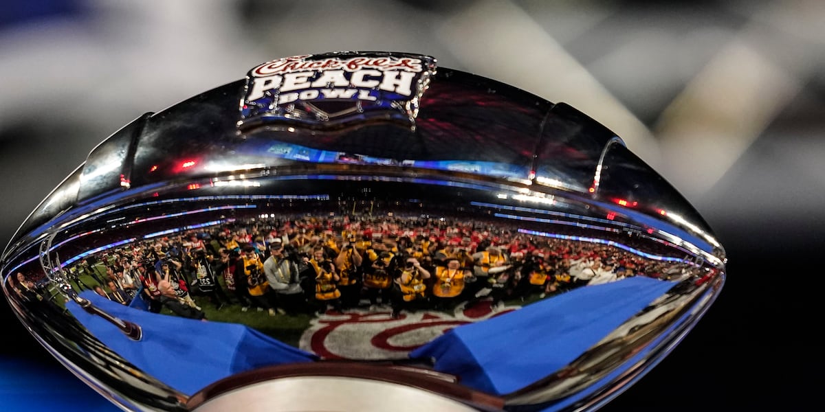 57th annual ChickfilA Peach Bowl will ring in 2025