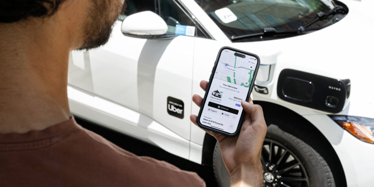 Uber launches robotaxi service with Waymo in Atlanta