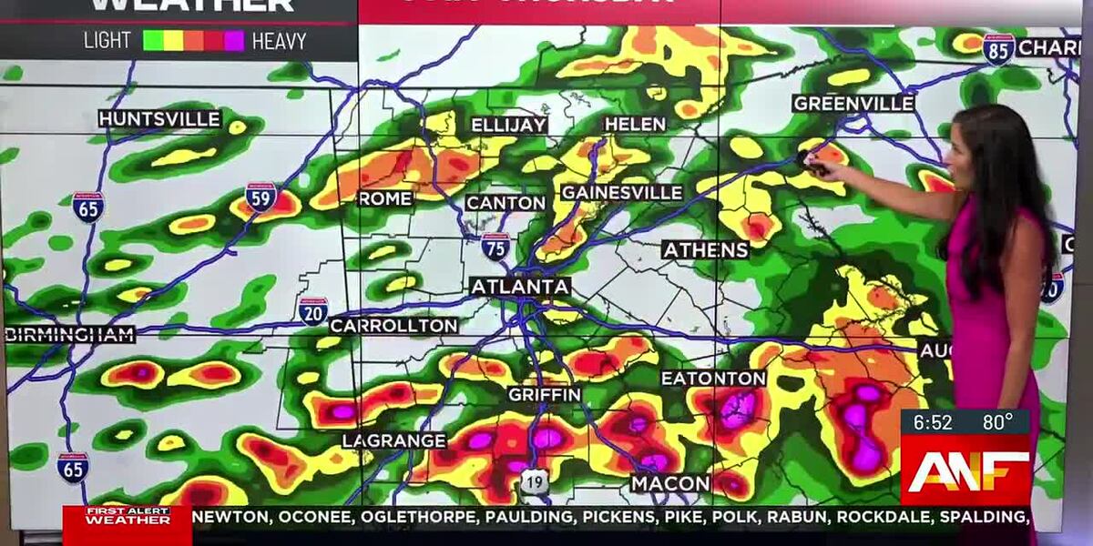 First Alert Weather Day: Flood watch in effect as heavy downpours ...