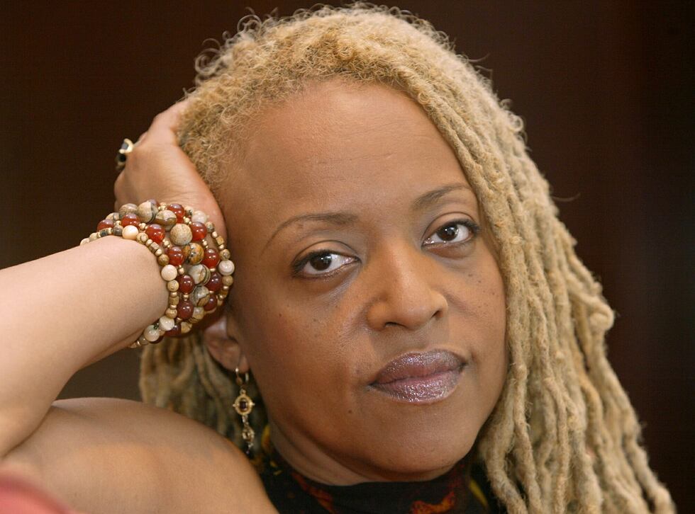 FILE - US jazz musician Cassandra Wilson poses during an interview in Cologne, Germany on...