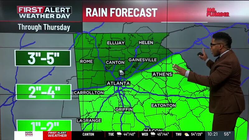 Weather Report Raining All Week Weather Forecast