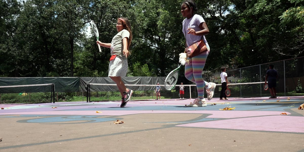 Tennis star Coco Gauff's donation renovates courts at East Atlanta Kids Club