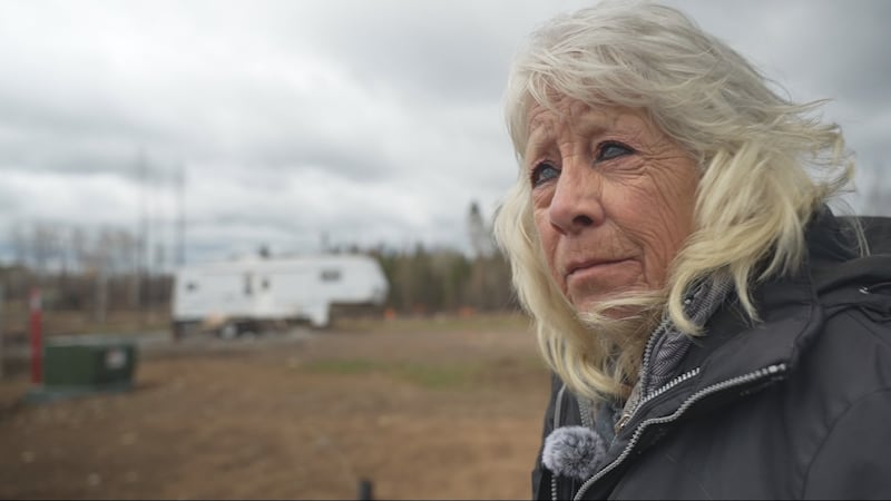 Everything on Diane Knaffla's property was destroyed.