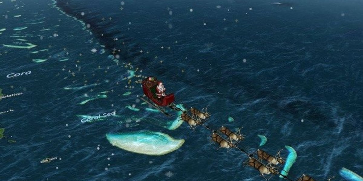 LIVE NORAD SANTA TRACKER: Follow Santa Claus as he delivers gifts ...