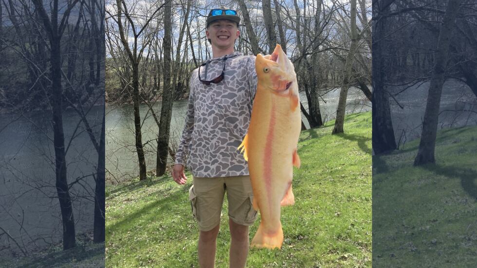 Hunter Rohr’s catch during the annual West Virginia Gold Rush event sets a new length and...