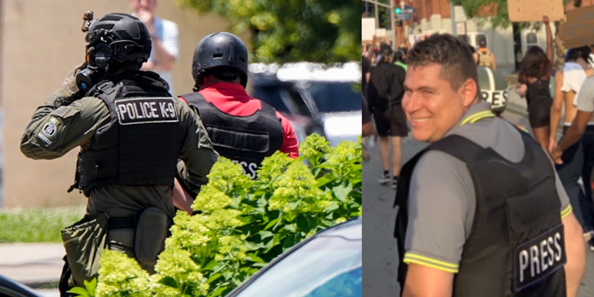 The Georgia journalist, who was arrested in immigration protests, who were released in ice custody, says Sheriff's Office, says Sheriff's Office