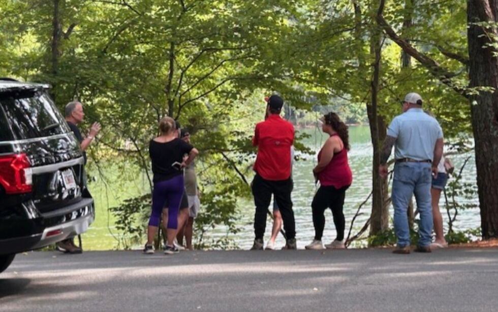 Family and friends gather in search for missing kayaker