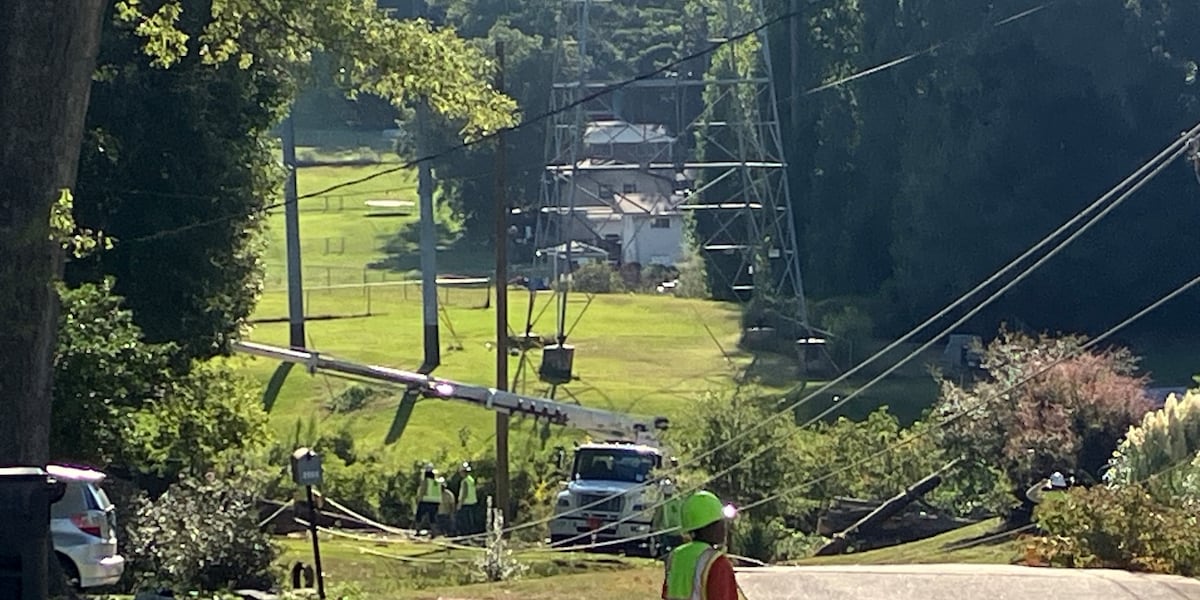 6,000 feet of power lines collapse, igniting fires and knocking out ...