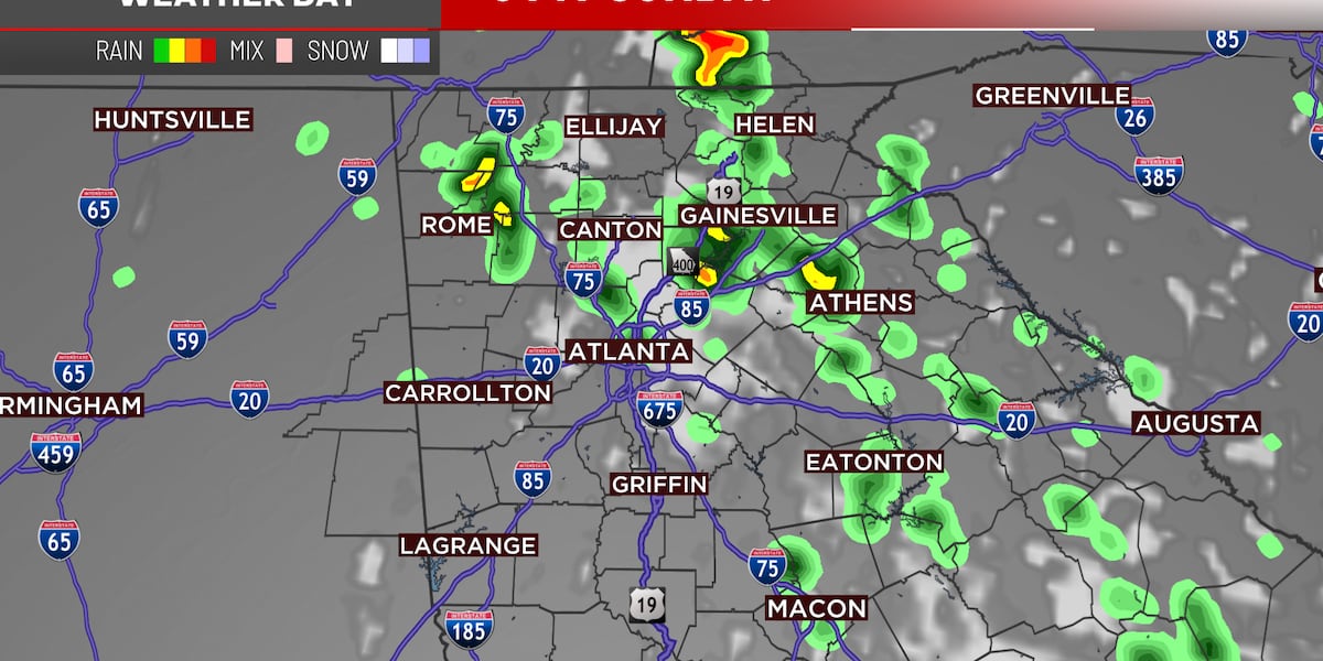 First Alert Forecast: Warmer Saturday ahead of pop-up afternoon storms Sunday
