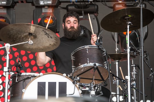 Tim Very of Manchester Orchestra performs at the Bonnaroo Music and Arts Festival on Sunday,...