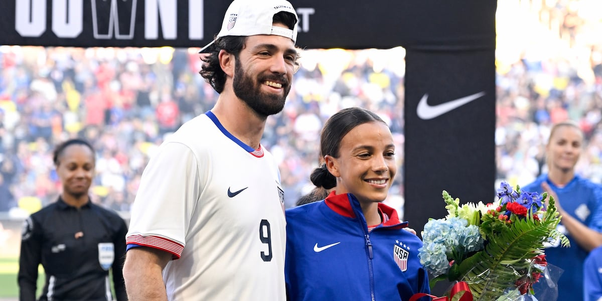 Former Braves player Dansby Swanson, USWNT soccer star expecting 1st child