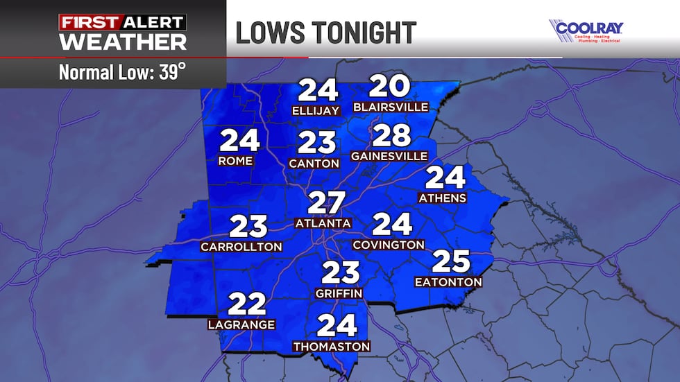 First Alert Forecast: Cold start to the week, warming trend ahead ...