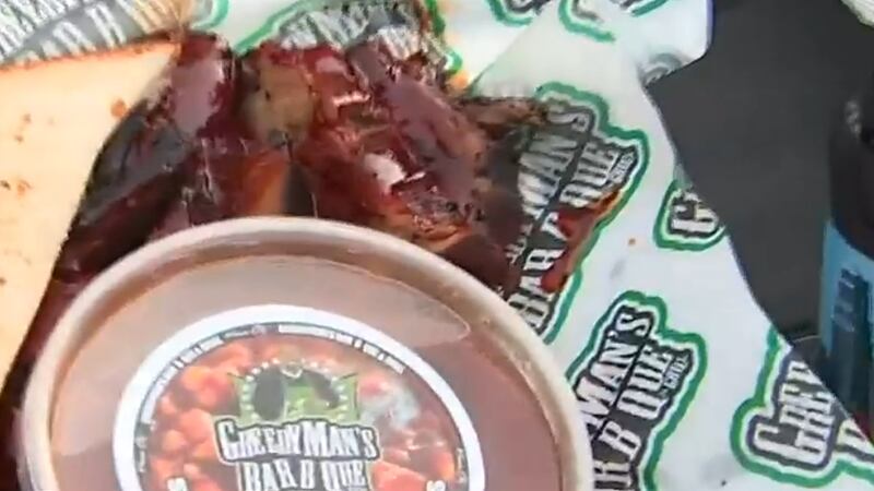 Greedyman's Bar B Que stopped by Food Truck Friday!