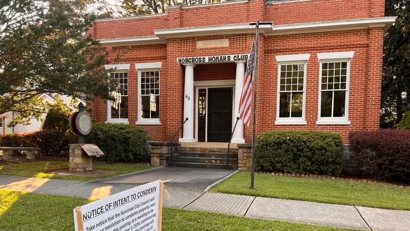 Eminent domain battle imminent between Georgia Trust and City of Norcross over Gwinnett’s...