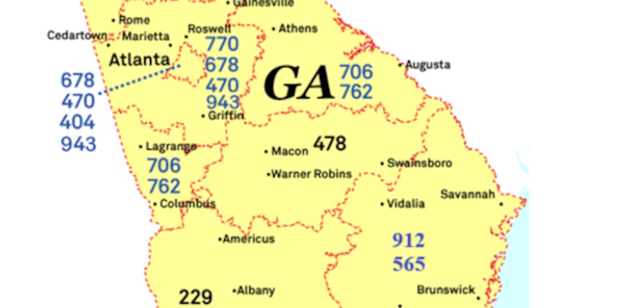 229 Area Code Georgia gets 11th area code | What you need to know