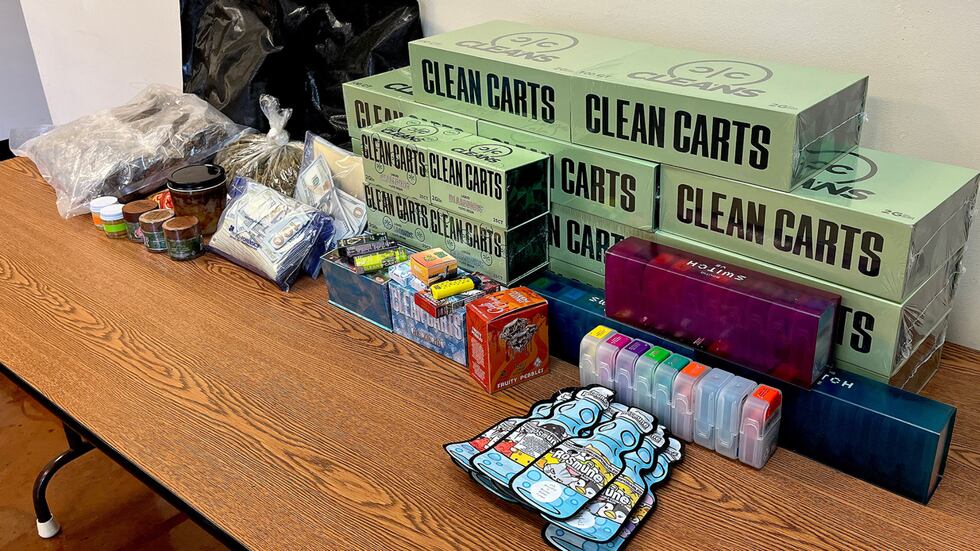 The Hall County Sheriff's Office said it seized multiple illicit materials during a bust on...