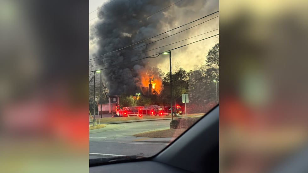 DeKalb County church fire displaces congregation