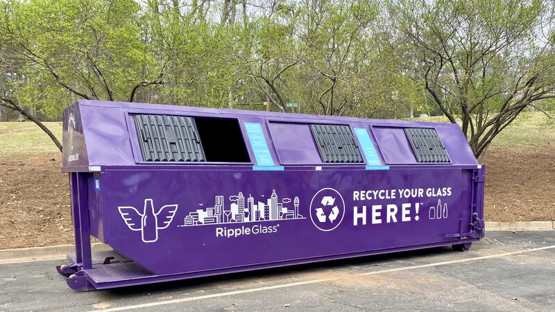 More than 20 glass recycling bins installed in metro Atlanta