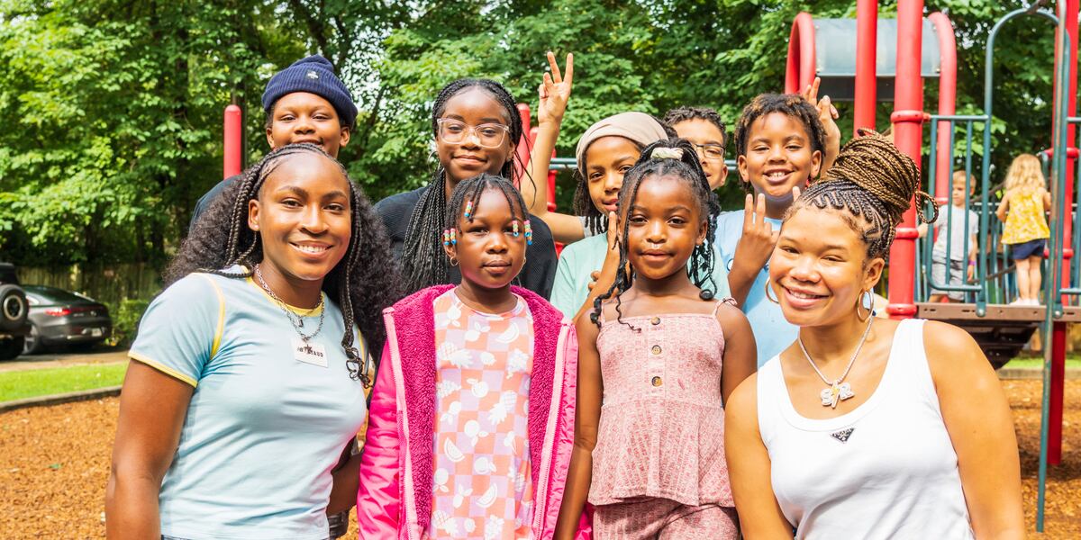 Atlanta native Coco Gauff helping upgrade city tennis courts inspires Atlanta native Coco Gauff helping upgrade city tennis courts inspires