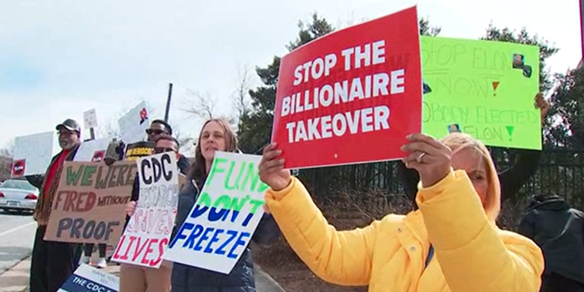Protesters rally against Trump Administration’s massive CDC layoffs