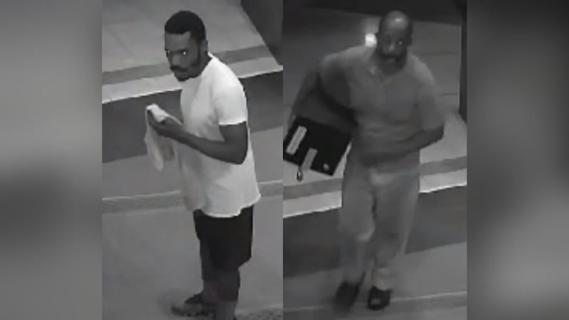 The Atlanta Police Department is asking for help identifying and finding the two suspects...
