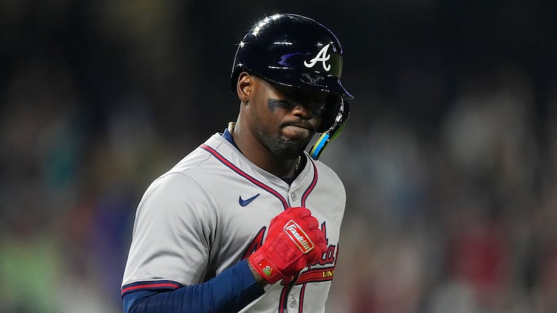 Angels acquire slugger Jorge Soler from Braves for starting pitcher Griffin Canning