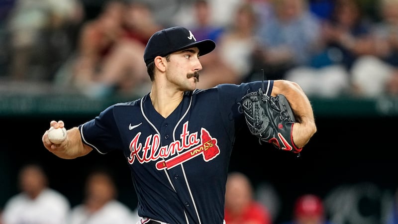 Sam Rutter Braves Pitcher Atlanta Braves’ promotional calendar includes bobbleheads, replica ...