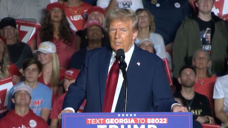 Donald Trump Georgia Tech rally