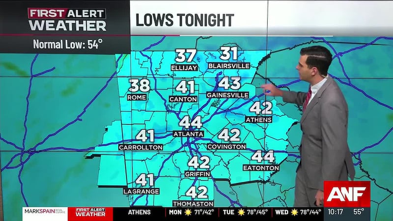 First Alert Forecast: Fresh, crisp fall air continues this week