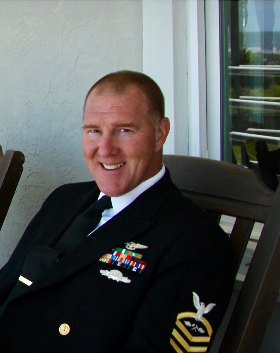 Tradd Stevens was a chief petty officer in the Navy for almost 22 years.