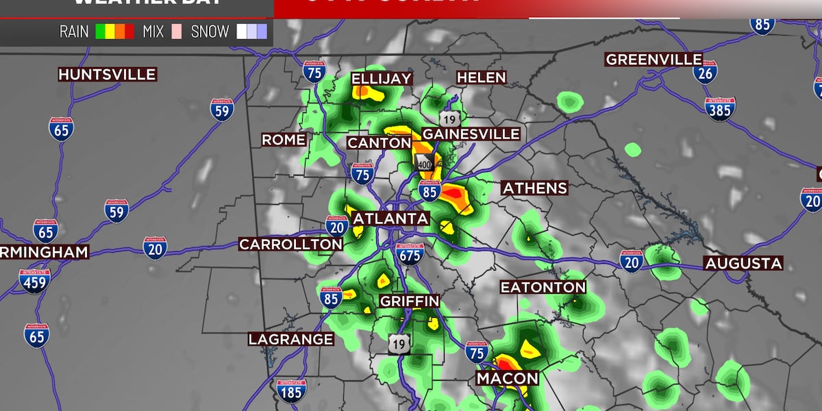 First Alert Weather Day: Scattered, locally heavy storms possible this afternoon