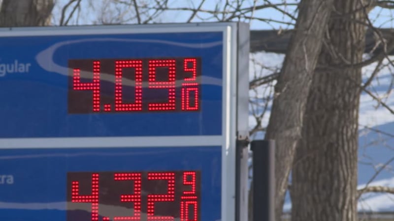 The price of a gallon for gas surpassed four dollars at a Madison gas station Tuesday.