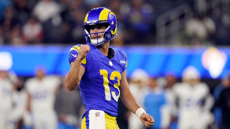Stetson Bennett gets his first NFL action for the Rams