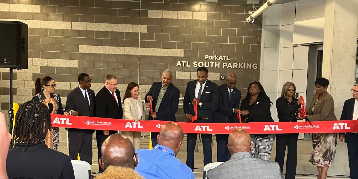Atlanta airport unveils new South Parking Deck, adding more than 7,000 spaces
