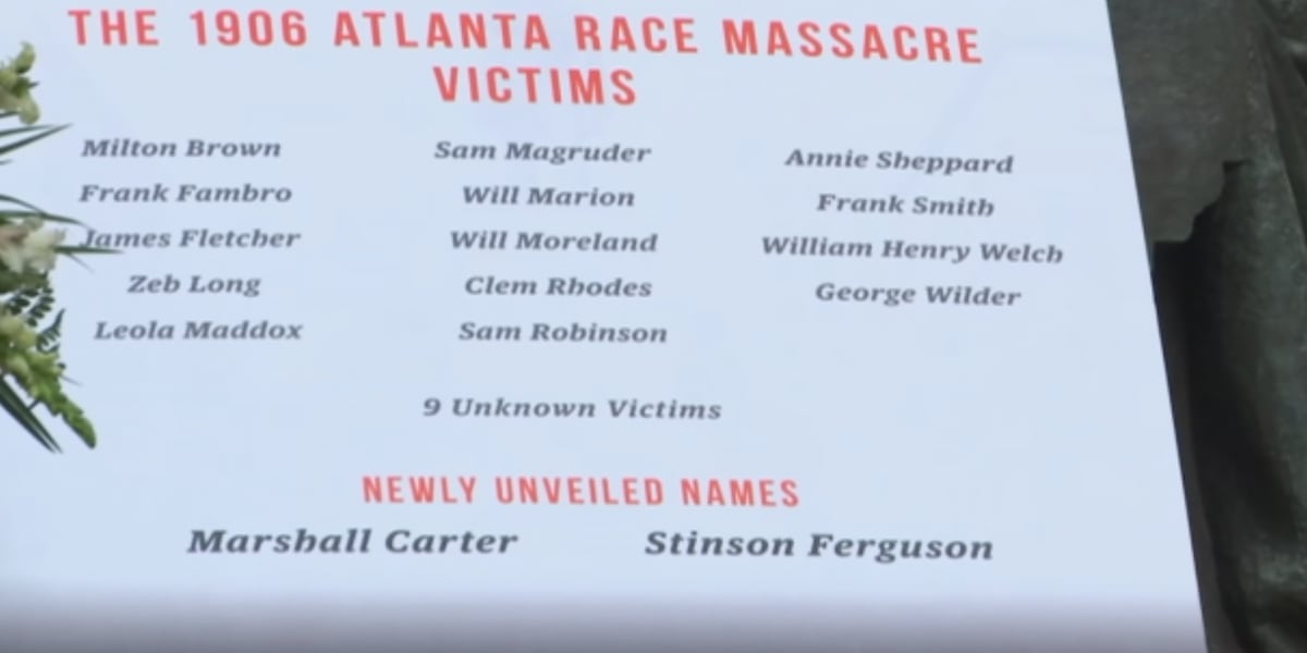 Ellenton Race Riot Vigil being held to remember victims of Atlanta Race Massacre of 1906