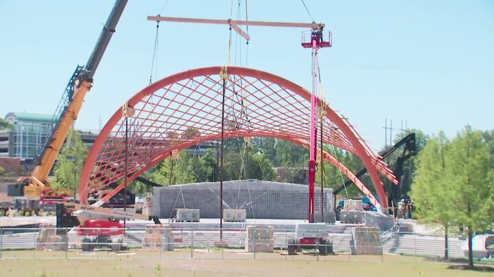 Band Shell Plan Assembly Studios building bandshell designed for world-class live ...
