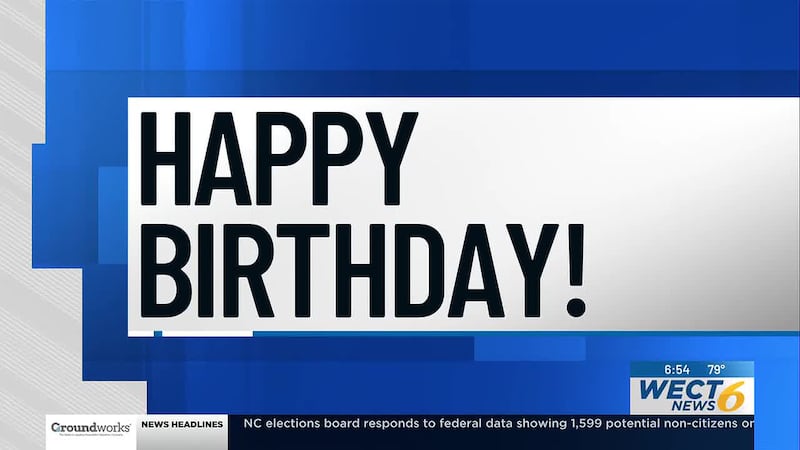 Submit your birthdays and anniversaries at least two weeks in advance.