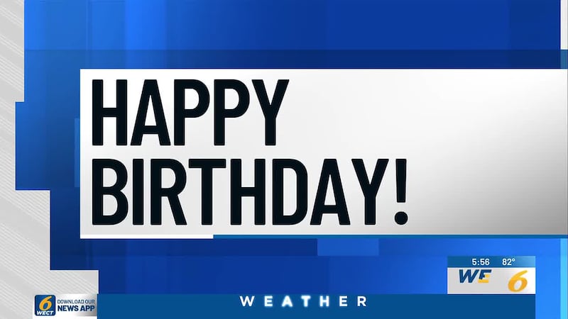 Submit your birthdays and anniversaries at least two weeks in advance.
