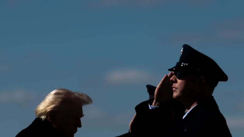 Trump is scheduled to attend Wednesday's solemn dignified transfer of four U.S. service...