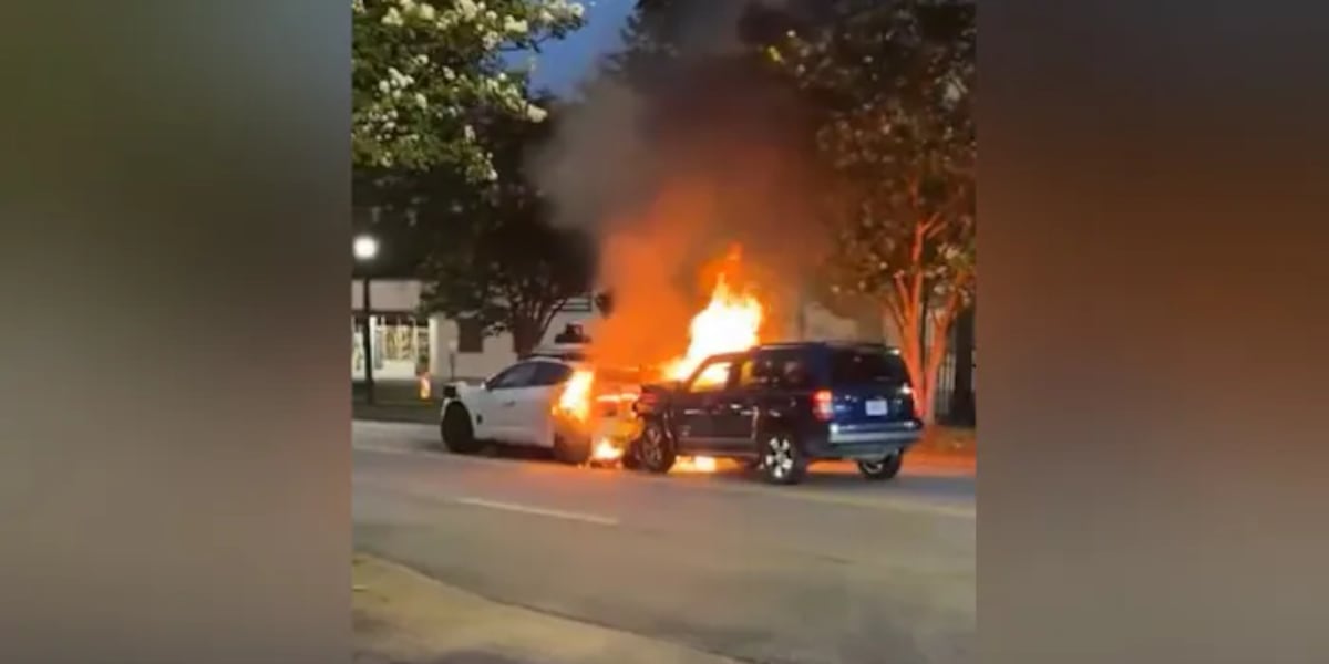 Waymo Robotaxi Catches Fire After Crash in Atlanta Morningside Neighborhood