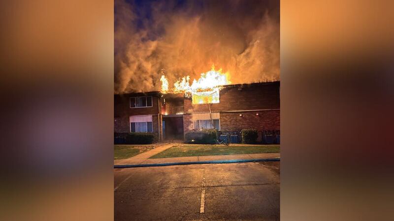 Two children and one adult were injured in an apartment fire Monday night, according to DeKalb...