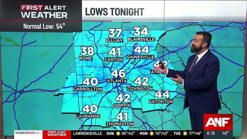 First Alert Forecast: Beautiful fall weather continues